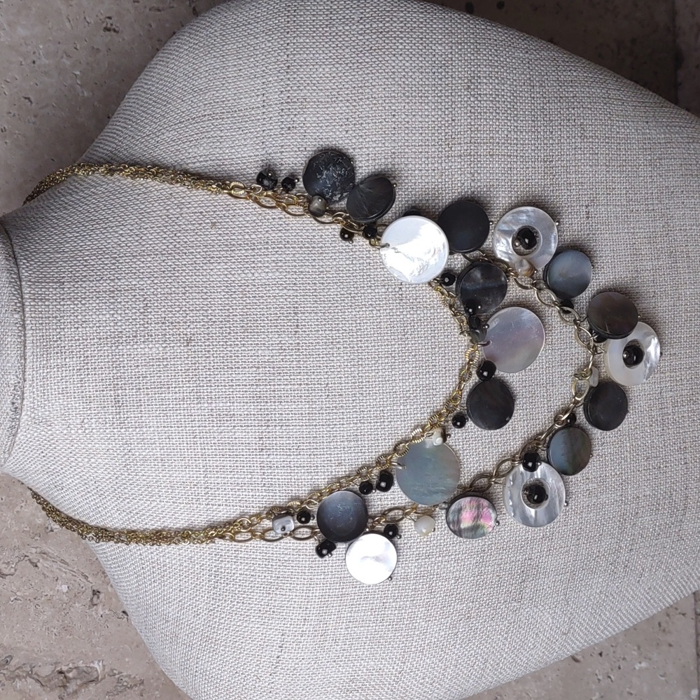 4pc Bundle Assorted Goldtone Necklaces - image 5